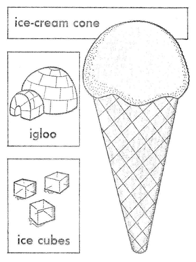 Ice Cream Scoop Clip Art Printable