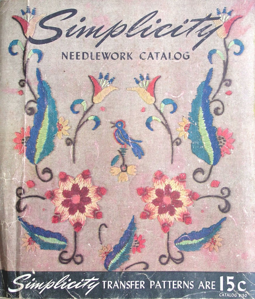 1948 Simplicity Needlework Catalog Q is For Quilter