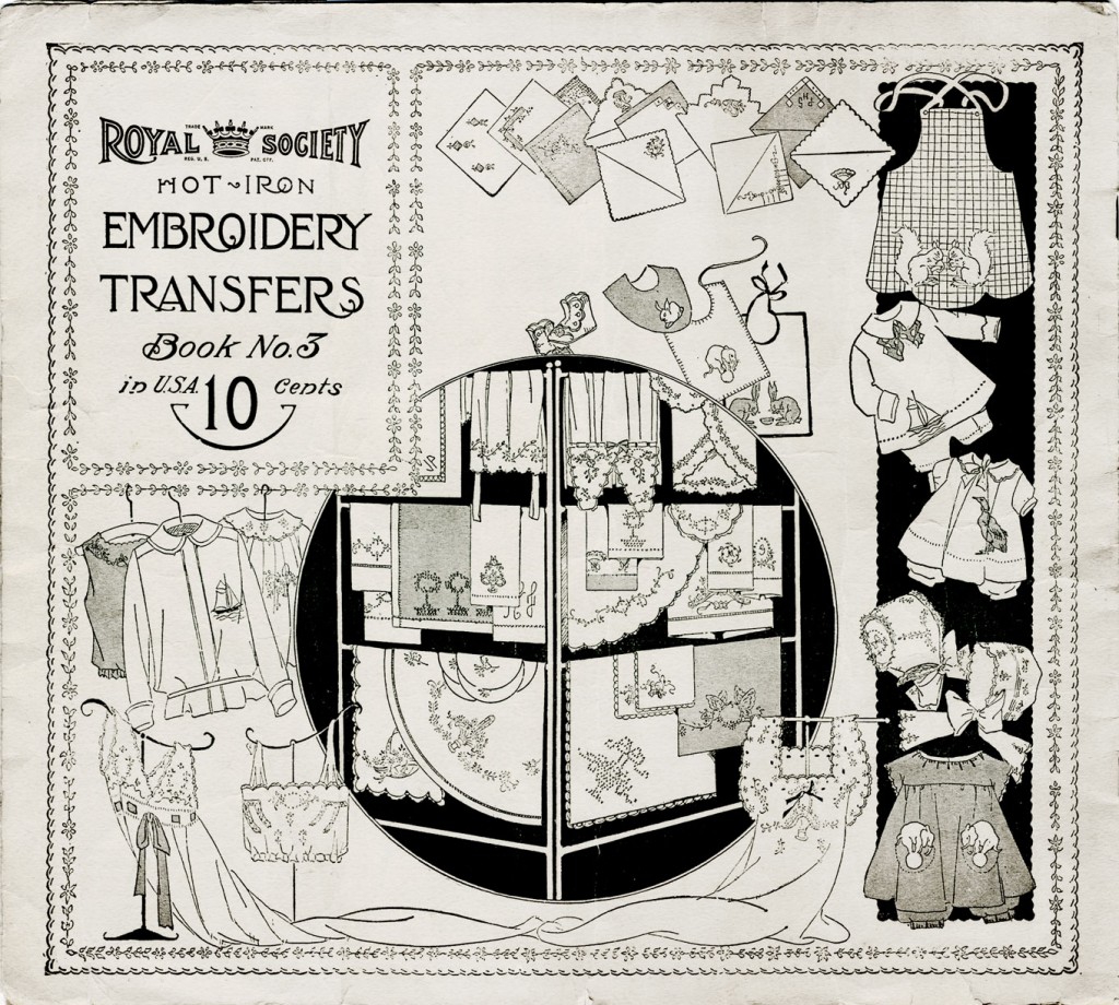Royal Society Embroidery Transfer Book Q is For Quilter
