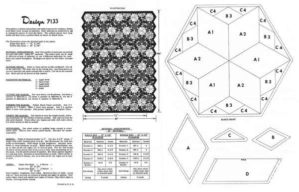 Free Pattern Friday — 3-Patch Quilt Design #7133 – Q is For Quilter