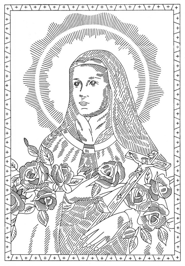 Free Pattern Friday — The Infant of Prague and Saint Thérèse of Lisieux ...
